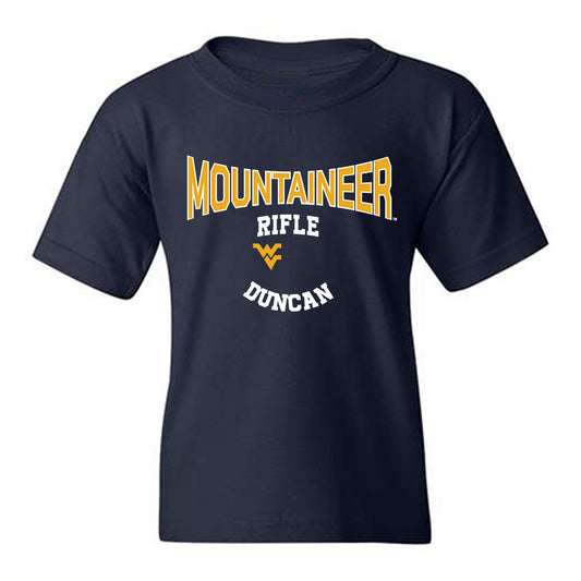 West Virginia - NCAA Rifle : Maximus Duncan - Classic Fashion Shersey Youth T-Shirt-0