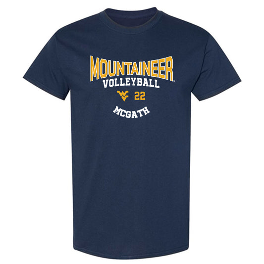 West Virginia - NCAA Women's Volleyball : Maddy McGath - Classic Fashion Shersey T-Shirt-0