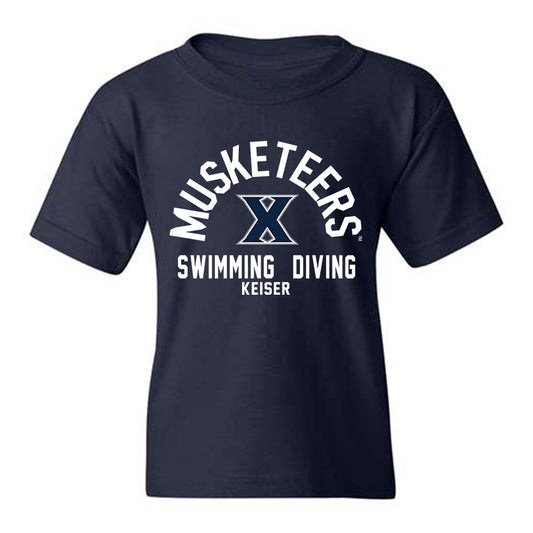 Xavier - NCAA Women's Swimming & Diving : Clara Keiser - Youth T-Shirt Classic Fashion Shersey