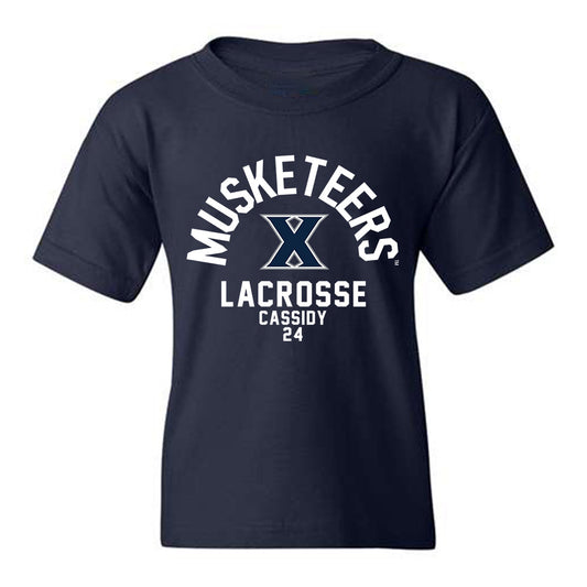 Xavier - NCAA Women's Lacrosse : Julie Cassidy - Youth T-Shirt Classic Fashion Shersey