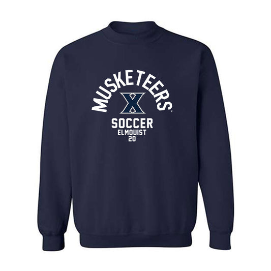 Xavier - NCAA Men's Soccer : Grayson Elmquist - Crewneck Sweatshirt Classic Fashion Shersey