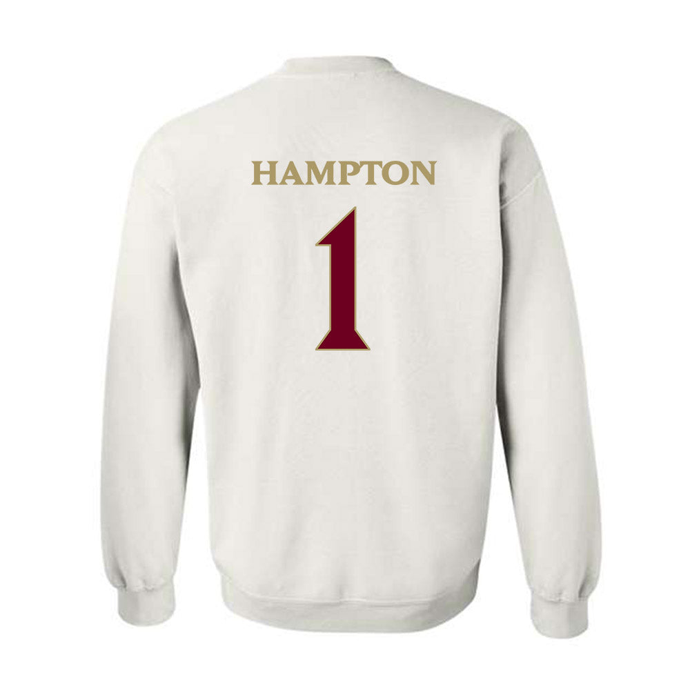 Elon - NCAA Football : Jalen Hampton - Classic Shersey Crewneck Sweatshirt