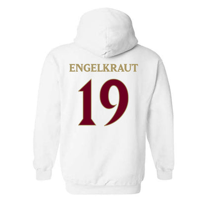 Elon - NCAA Women's Lacrosse : Maddie Engelkraut - Classic Fashion Shersey Hooded Sweatshirt-1