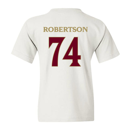 Elon - NCAA Football : Webb Robertson - Classic Fashion Shersey Youth T-Shirt-1