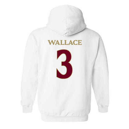 Elon - NCAA Women's Volleyball : Dani Wallace - Classic Fashion Shersey Hooded Sweatshirt-1