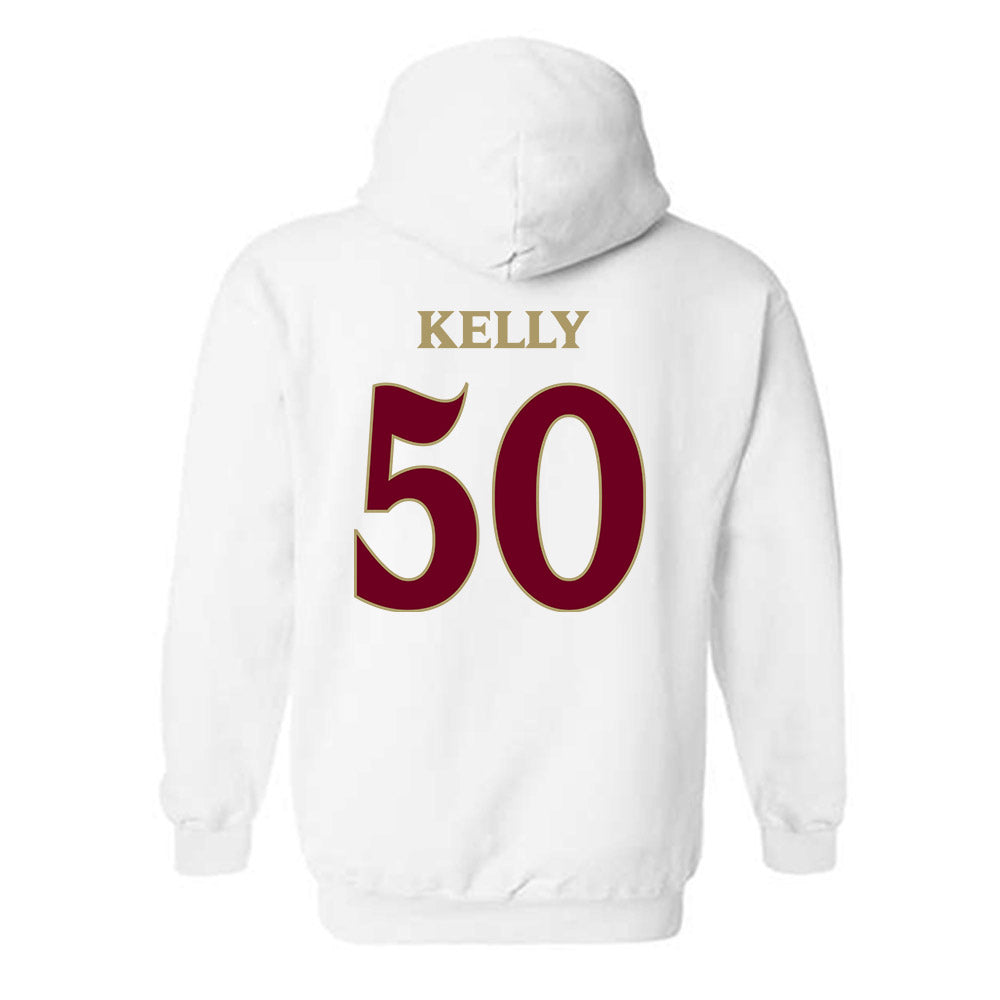 Elon - NCAA Football : Nhycer Kelly - Classic Fashion Shersey Hooded Sweatshirt-1