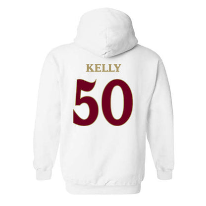 Elon - NCAA Football : Nhycer Kelly - Classic Fashion Shersey Hooded Sweatshirt-1