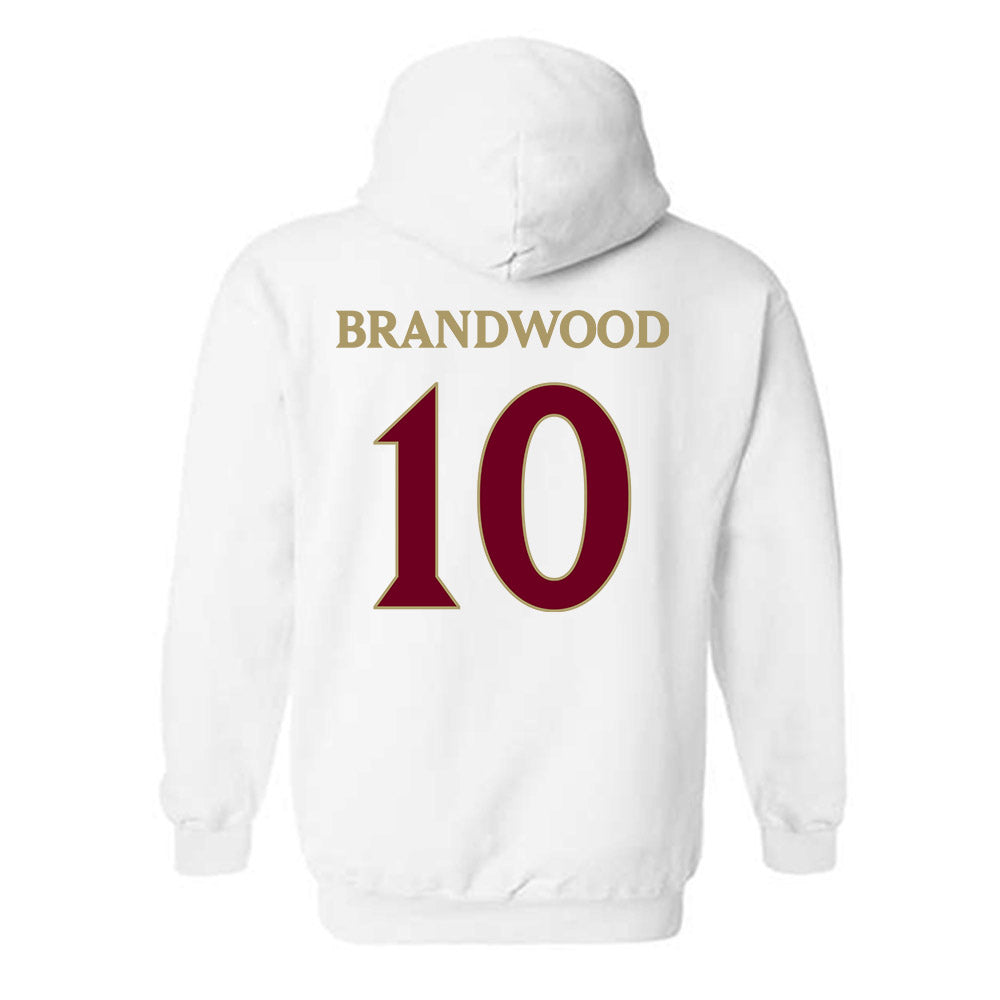 Elon - NCAA Football : Gavin Brandwood - Classic Fashion Shersey Hooded Sweatshirt-1