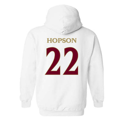 Elon - NCAA Women's Lacrosse : Cierra Hopson - Classic Fashion Shersey Hooded Sweatshirt-1