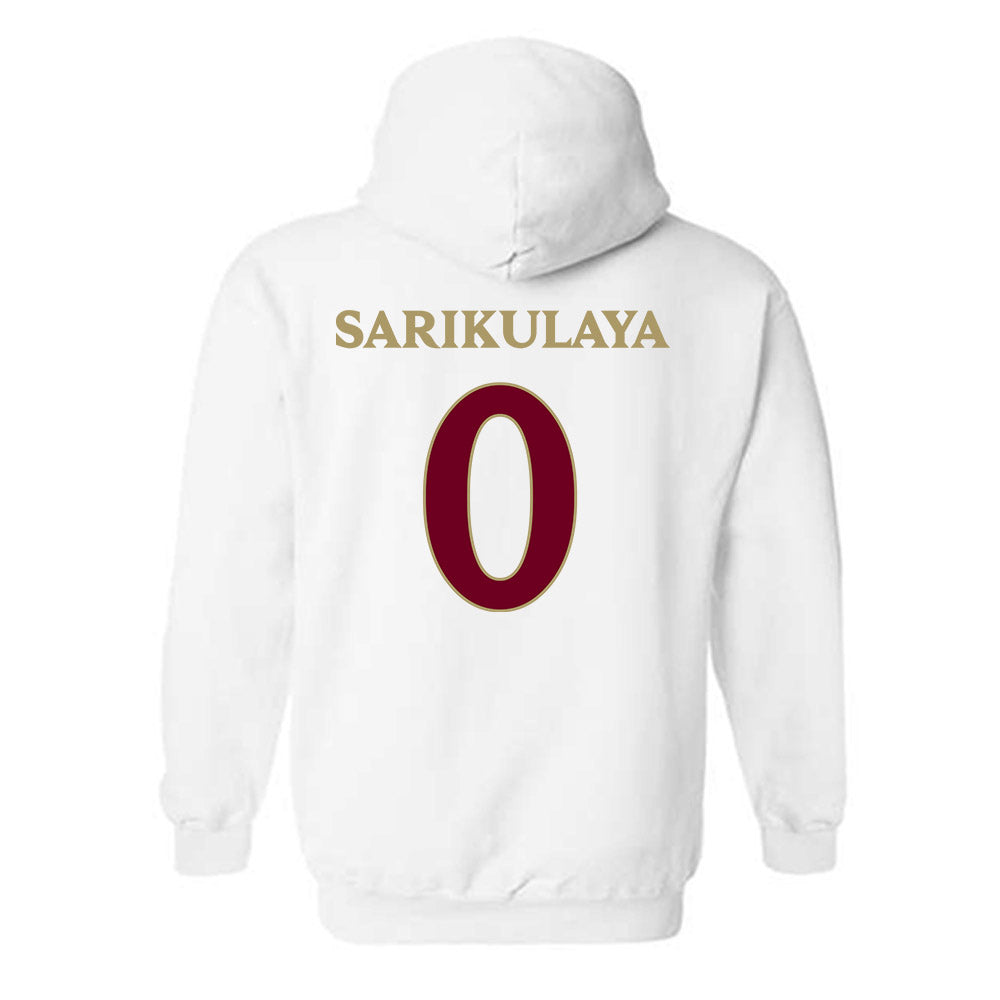 Elon - NCAA Women's Tennis : Helen Sarikulaya - Classic Fashion Shersey Hooded Sweatshirt-1