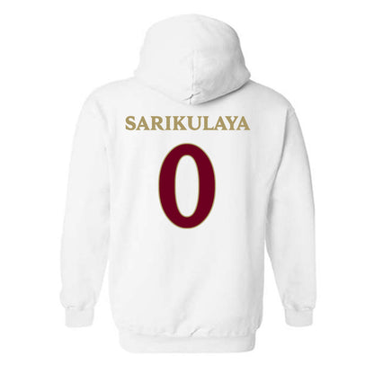 Elon - NCAA Women's Tennis : Helen Sarikulaya - Classic Fashion Shersey Hooded Sweatshirt-1