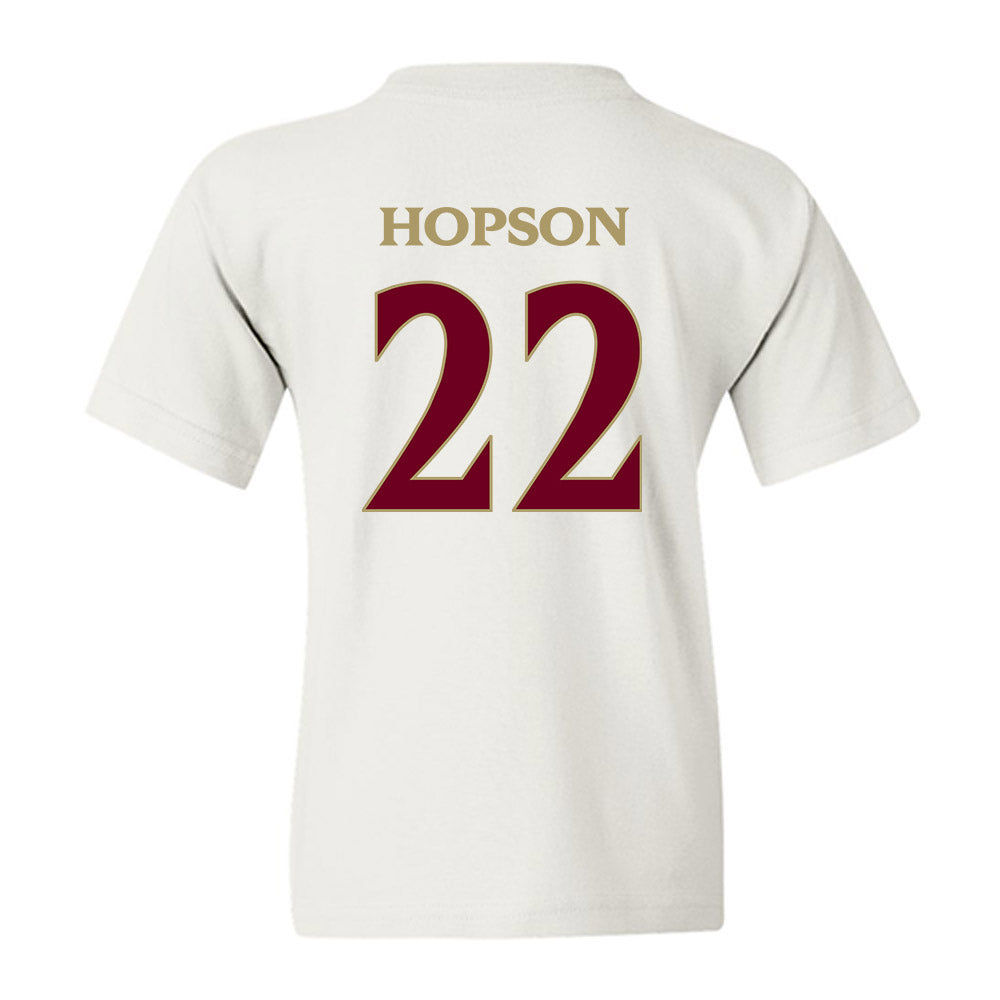 Elon - NCAA Women's Lacrosse : Cierra Hopson - Classic Fashion Shersey Youth T-Shirt-1