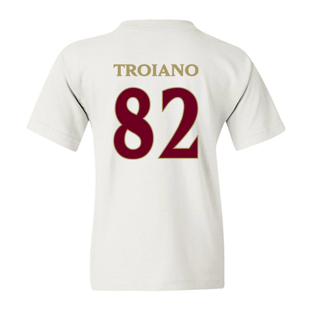 Elon - NCAA Football : Max Troiano - Classic Fashion Shersey Youth T-Shirt-1