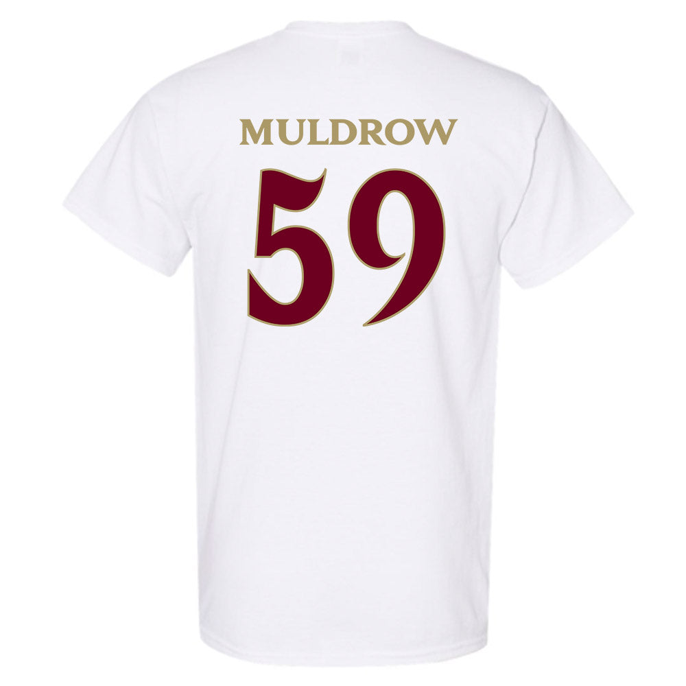 Elon - NCAA Football : Michael Muldrow - Classic Fashion Shersey T-Shirt-1