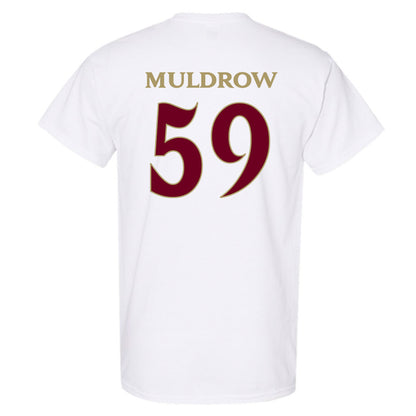 Elon - NCAA Football : Michael Muldrow - Classic Fashion Shersey T-Shirt-1
