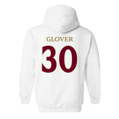 Elon - NCAA Football : Jordan Glover - Classic Fashion Shersey Hooded Sweatshirt-1