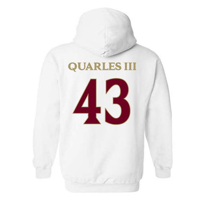 Elon - NCAA Football : Douglas Quarles III - Classic Fashion Shersey Hooded Sweatshirt-1