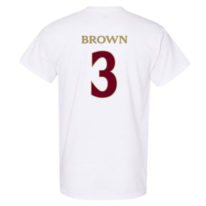 Elon - NCAA Football : Kahmari Brown - Classic Fashion Shersey T-Shirt-1