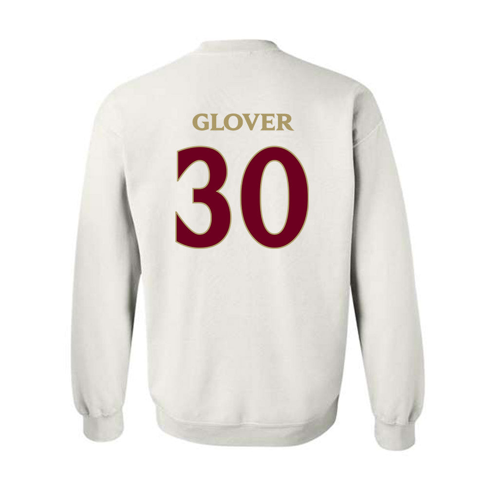 Elon - NCAA Football : Jordan Glover - Classic Fashion Shersey Crewneck Sweatshirt-1