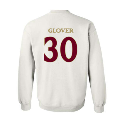 Elon - NCAA Football : Jordan Glover - Classic Fashion Shersey Crewneck Sweatshirt-1