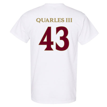Elon - NCAA Football : Douglas Quarles III - Classic Fashion Shersey T-Shirt-1