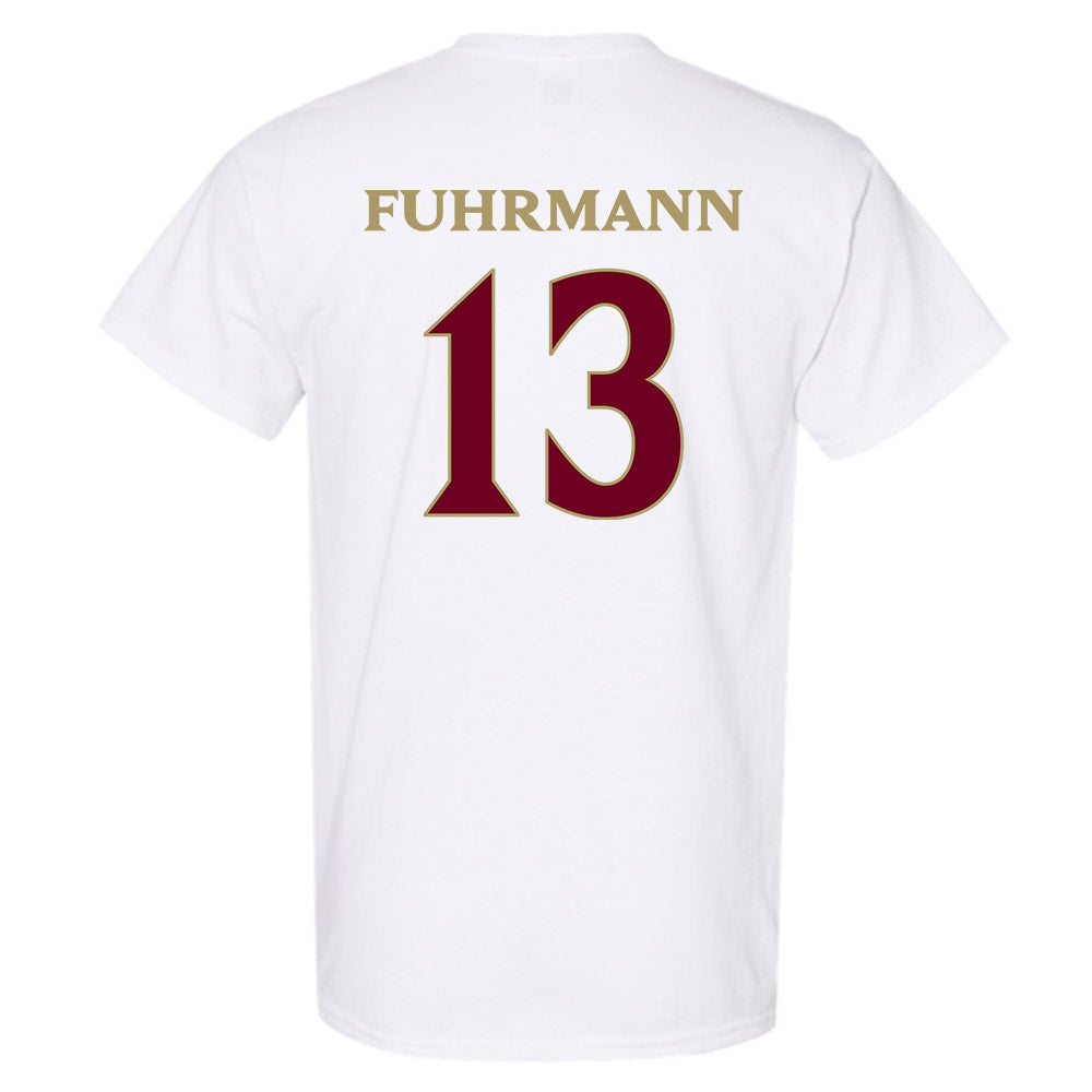 Elon - NCAA Football : Isaiah Fuhrmann - Classic Fashion Shersey T-Shirt-1