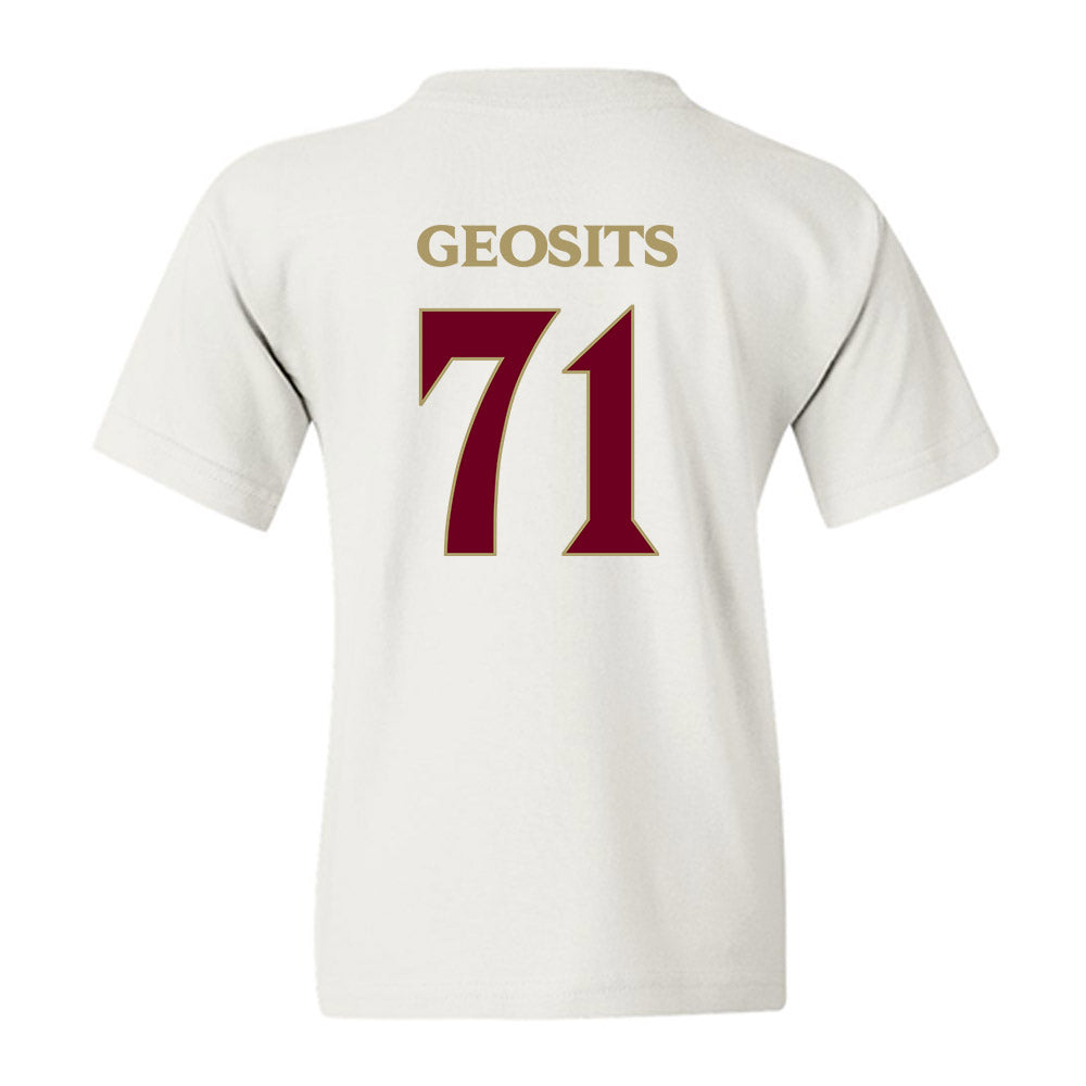 Elon - NCAA Football : Frank Geosits - Classic Fashion Shersey Youth T-Shirt-1