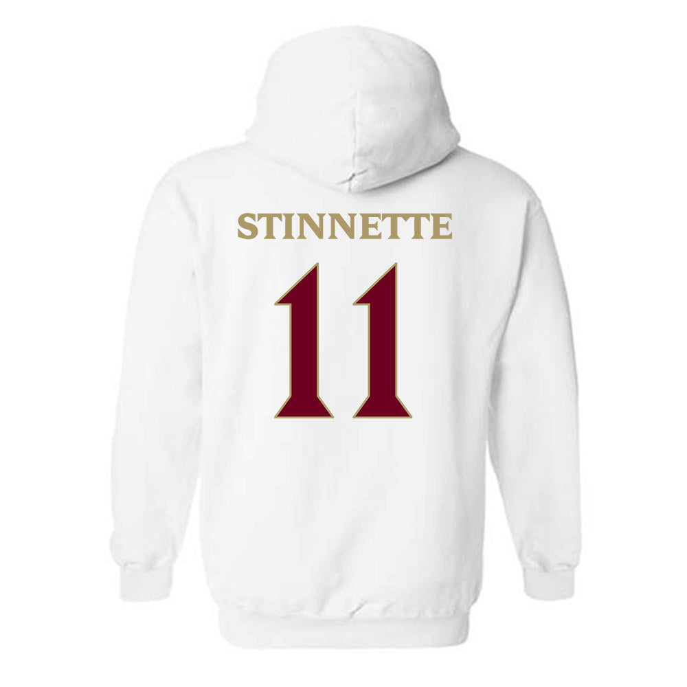 Elon - NCAA Football : Shannon Stinnette - Classic Fashion Shersey Hooded Sweatshirt-1