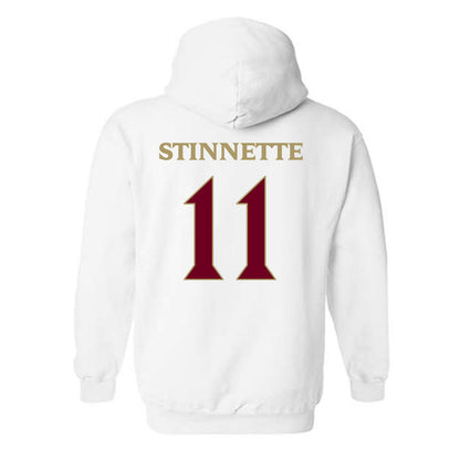Elon - NCAA Football : Shannon Stinnette - Classic Fashion Shersey Hooded Sweatshirt-1