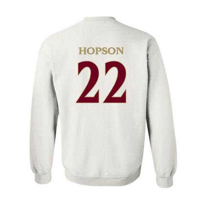 Elon - NCAA Women's Lacrosse : Cierra Hopson - Classic Fashion Shersey Crewneck Sweatshirt-1