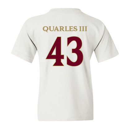 Elon - NCAA Football : Douglas Quarles III - Classic Fashion Shersey Youth T-Shirt-1