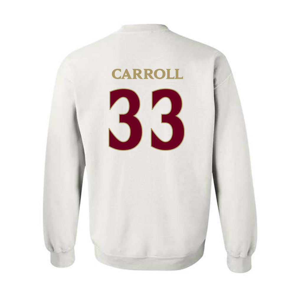 Elon - NCAA Football : Brodie Carroll - Classic Fashion Shersey Crewneck Sweatshirt-1