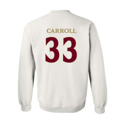Elon - NCAA Football : Brodie Carroll - Classic Fashion Shersey Crewneck Sweatshirt-1
