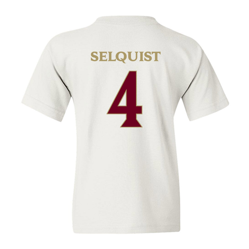 Elon - NCAA Women's Lacrosse : Kiley Selquist - Classic Fashion Shersey Youth T-Shirt-1