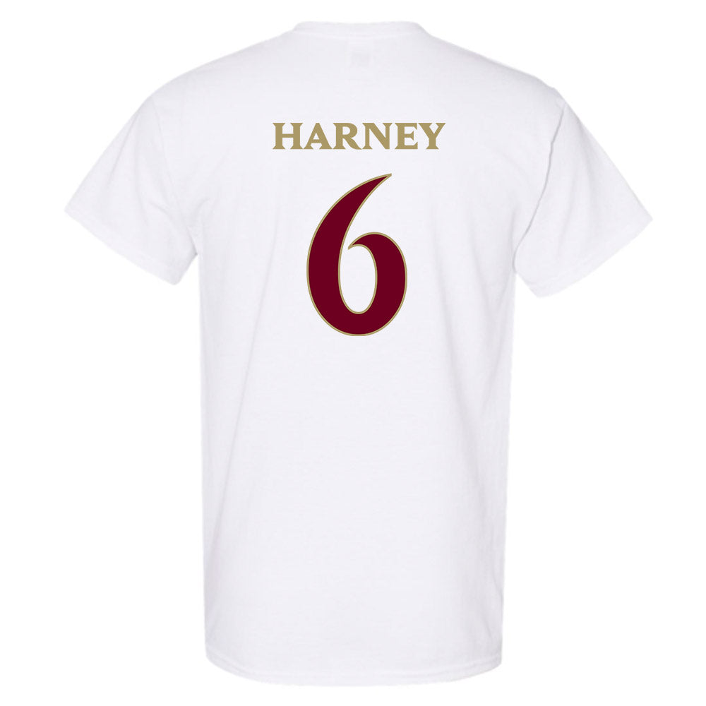 Elon - NCAA Football : Tyquan Harney - Classic Fashion Shersey T-Shirt-1
