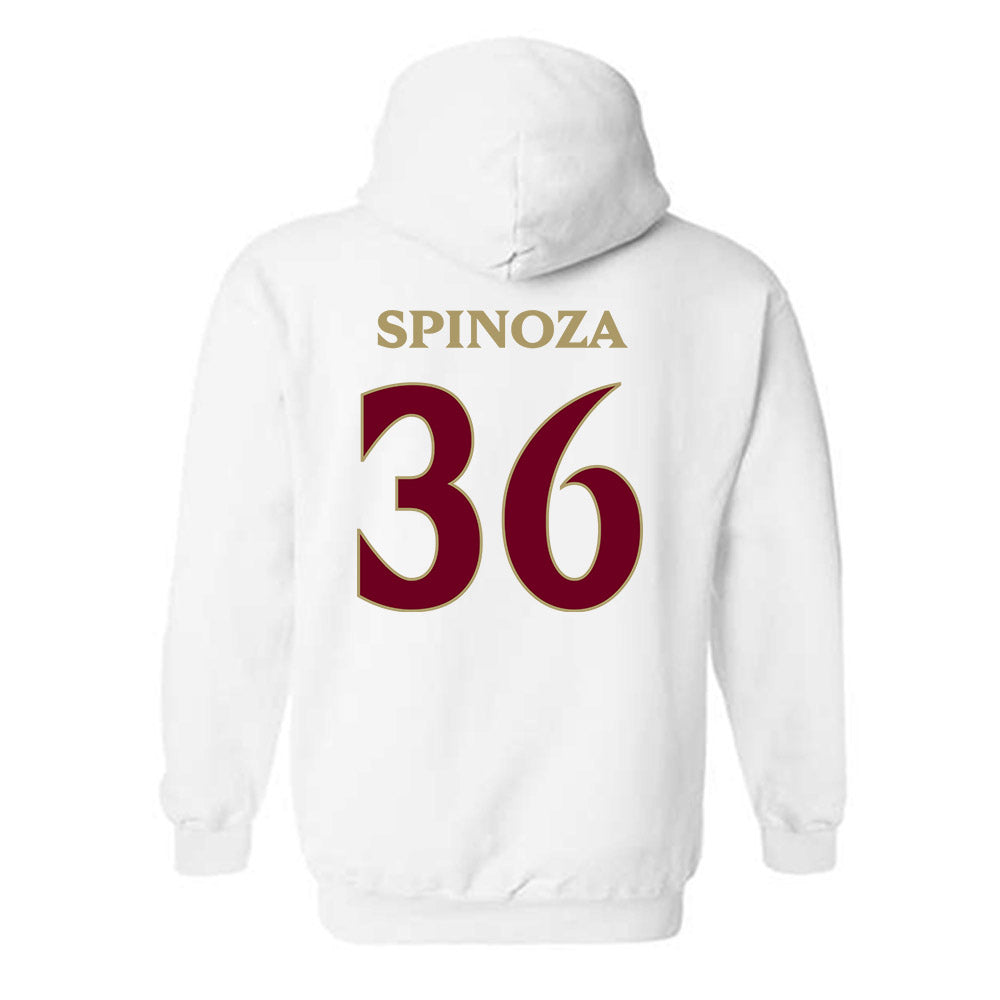 Elon - NCAA Baseball : Itai Spinoza - Classic Fashion Shersey Hooded Sweatshirt-1