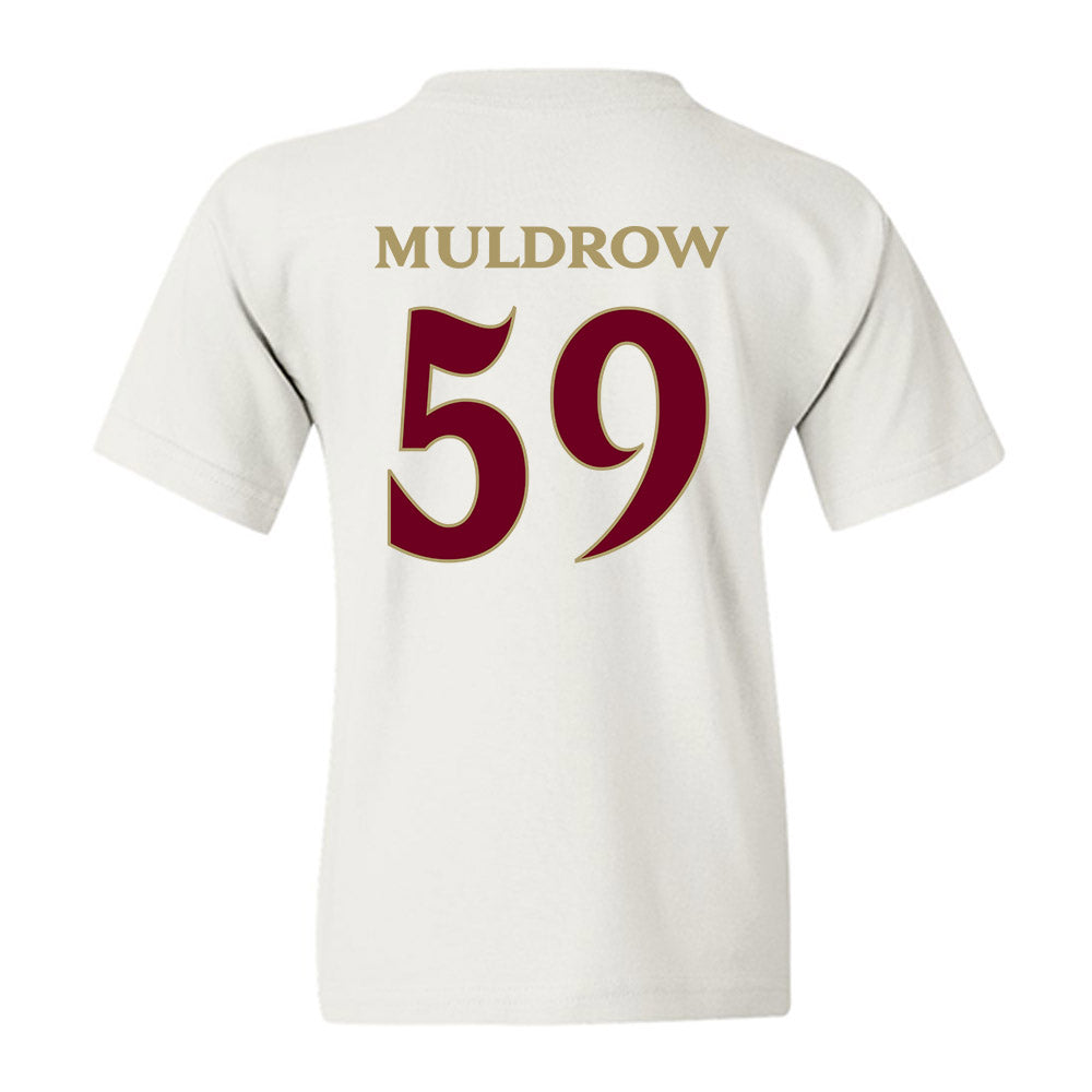 Elon - NCAA Football : Michael Muldrow - Classic Fashion Shersey Youth T-Shirt-1