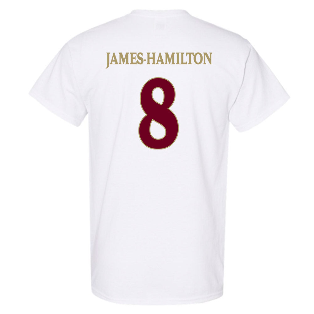 Elon - NCAA Football : Darren James-Hamilton - Classic Fashion Shersey T-Shirt-1