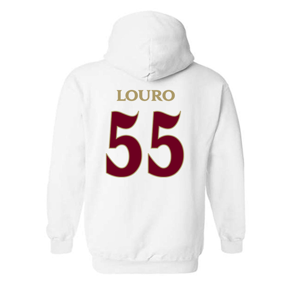 Elon - NCAA Football : Jake Louro - Classic Fashion Shersey Hooded Sweatshirt-1