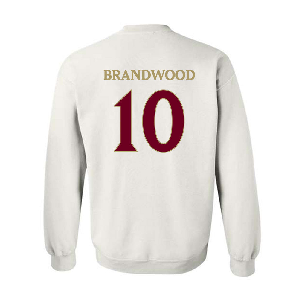 Elon - NCAA Football : Gavin Brandwood - Classic Fashion Shersey Crewneck Sweatshirt-1
