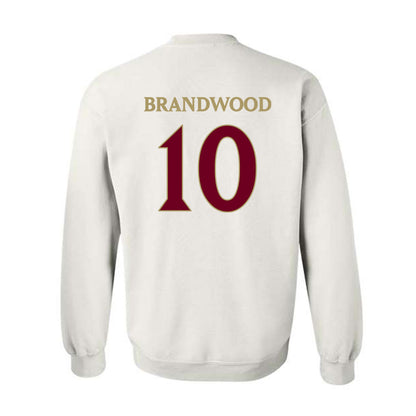 Elon - NCAA Football : Gavin Brandwood - Classic Fashion Shersey Crewneck Sweatshirt-1