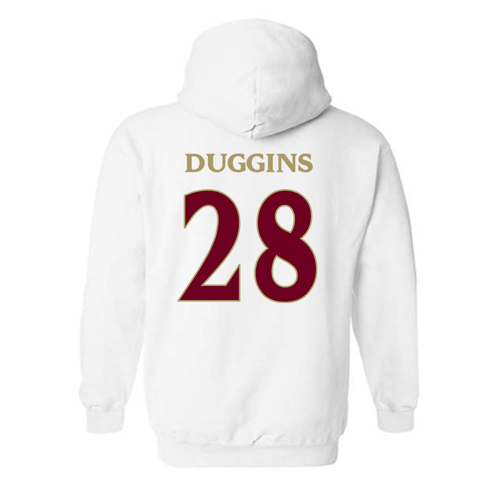 Elon - NCAA Softball : Isley Duggins - Classic Fashion Shersey Hooded Sweatshirt-1