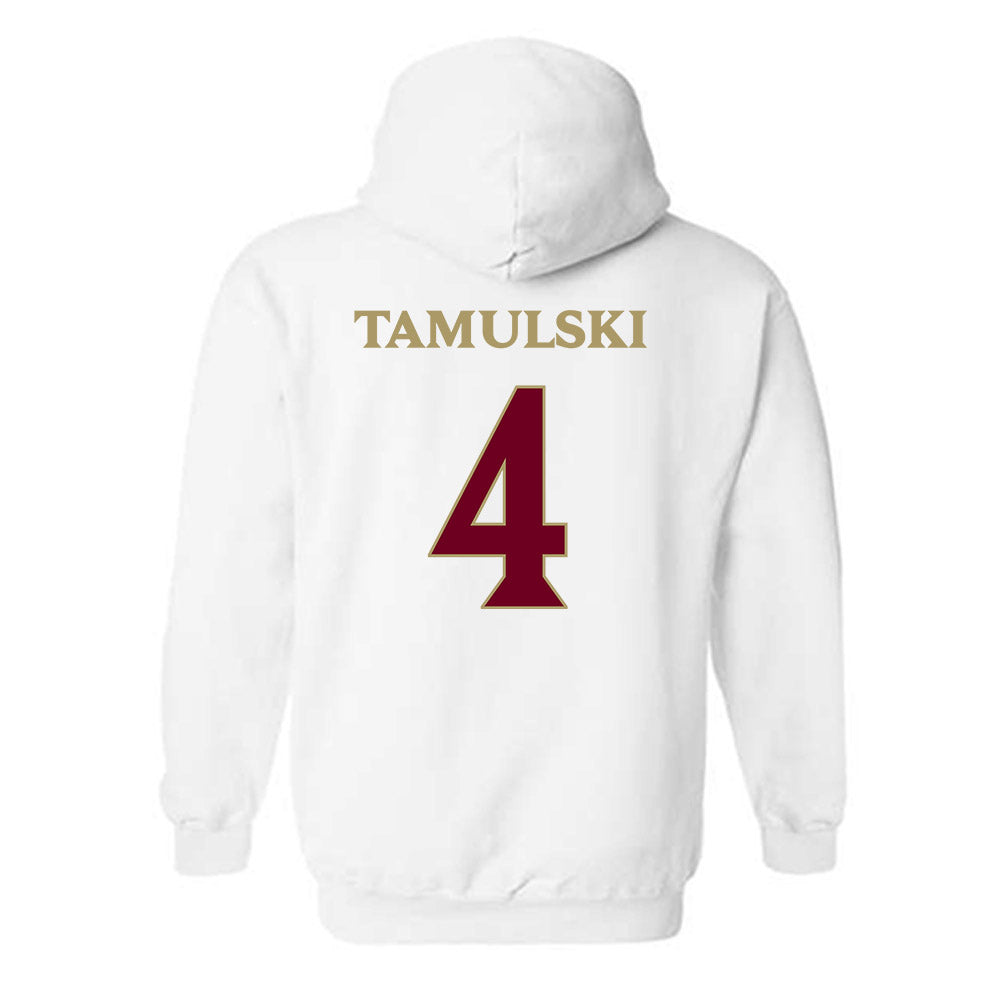 Elon - NCAA Softball : Julia Tamulski - Classic Fashion Shersey Hooded Sweatshirt-1