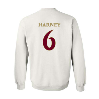 Elon - NCAA Football : Tyquan Harney - Classic Fashion Shersey Crewneck Sweatshirt-1