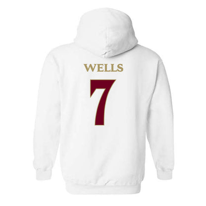 Elon - NCAA Softball : Meredith Wells - Classic Fashion Shersey Hooded Sweatshirt-1