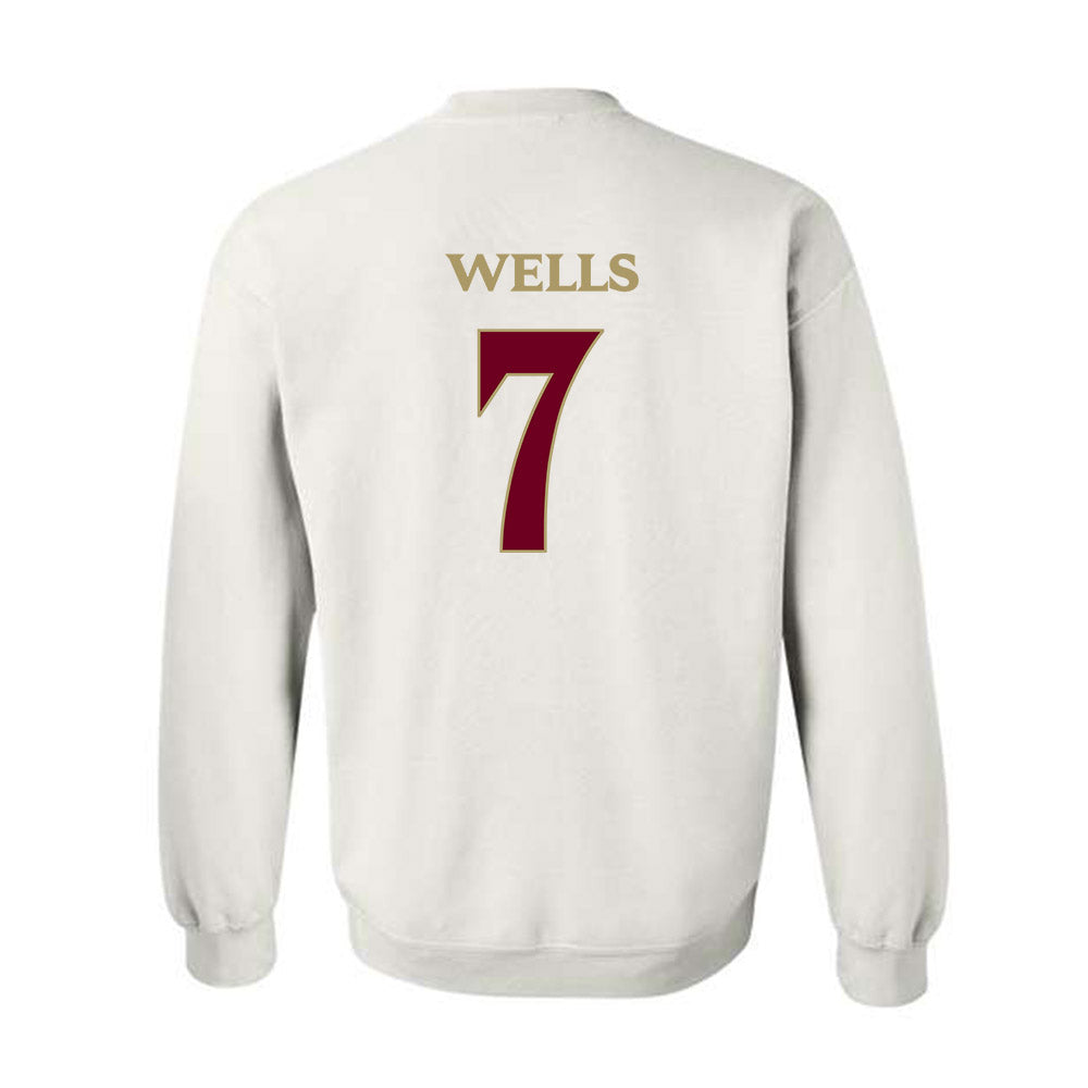 Elon - NCAA Softball : Meredith Wells - Classic Fashion Shersey Crewneck Sweatshirt-1