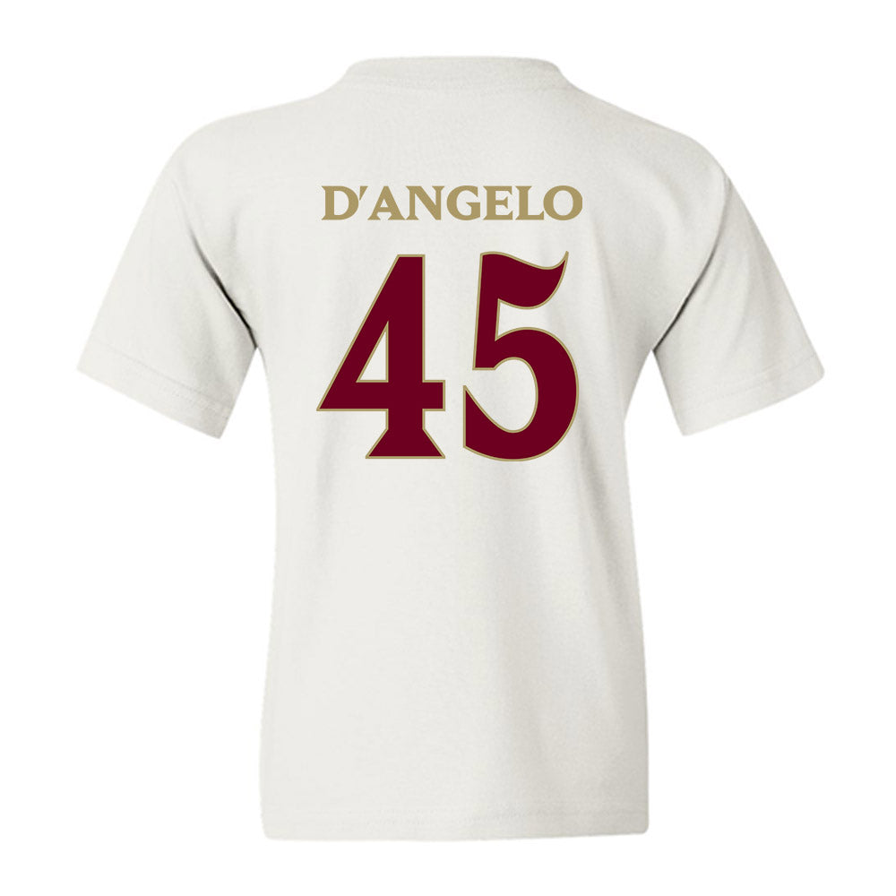 Elon - NCAA Football : Michael D'Angelo - Classic Fashion Shersey Youth T-Shirt-1