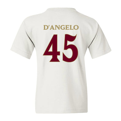 Elon - NCAA Football : Michael D'Angelo - Classic Fashion Shersey Youth T-Shirt-1