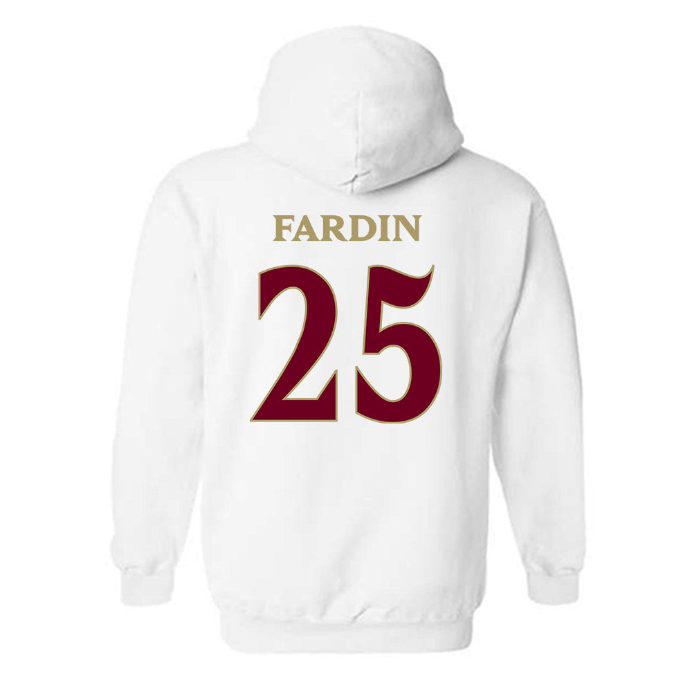 Elon - NCAA Women's Lacrosse : Jamie Fardin - Classic Fashion Shersey Hooded Sweatshirt-1