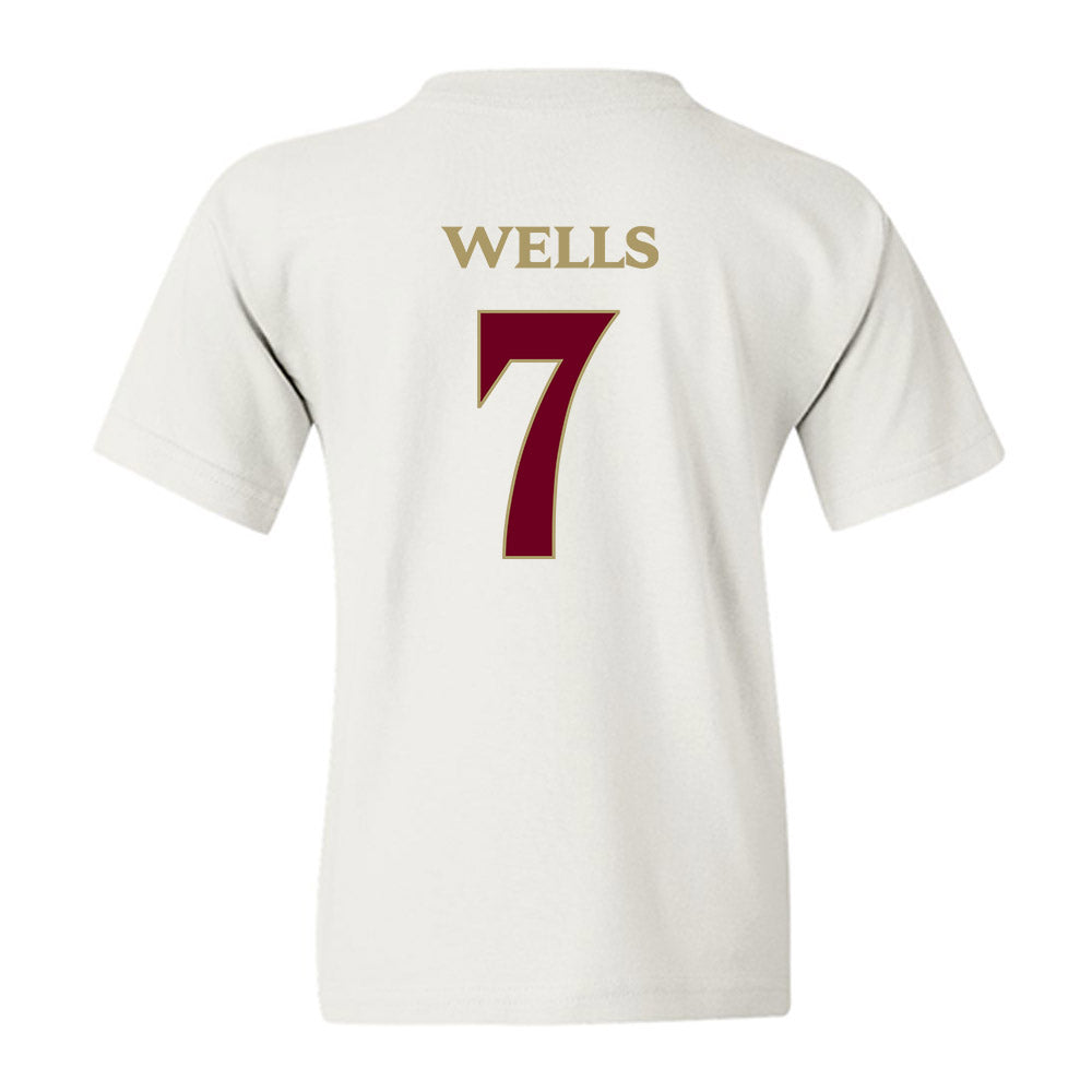 Elon - NCAA Softball : Meredith Wells - Classic Fashion Shersey Youth T-Shirt-1